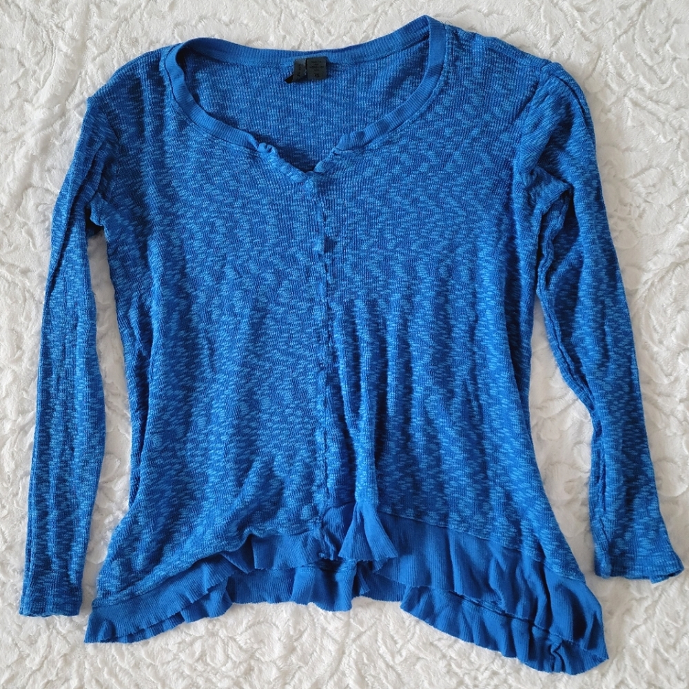 Anthropologie Left of Center Top